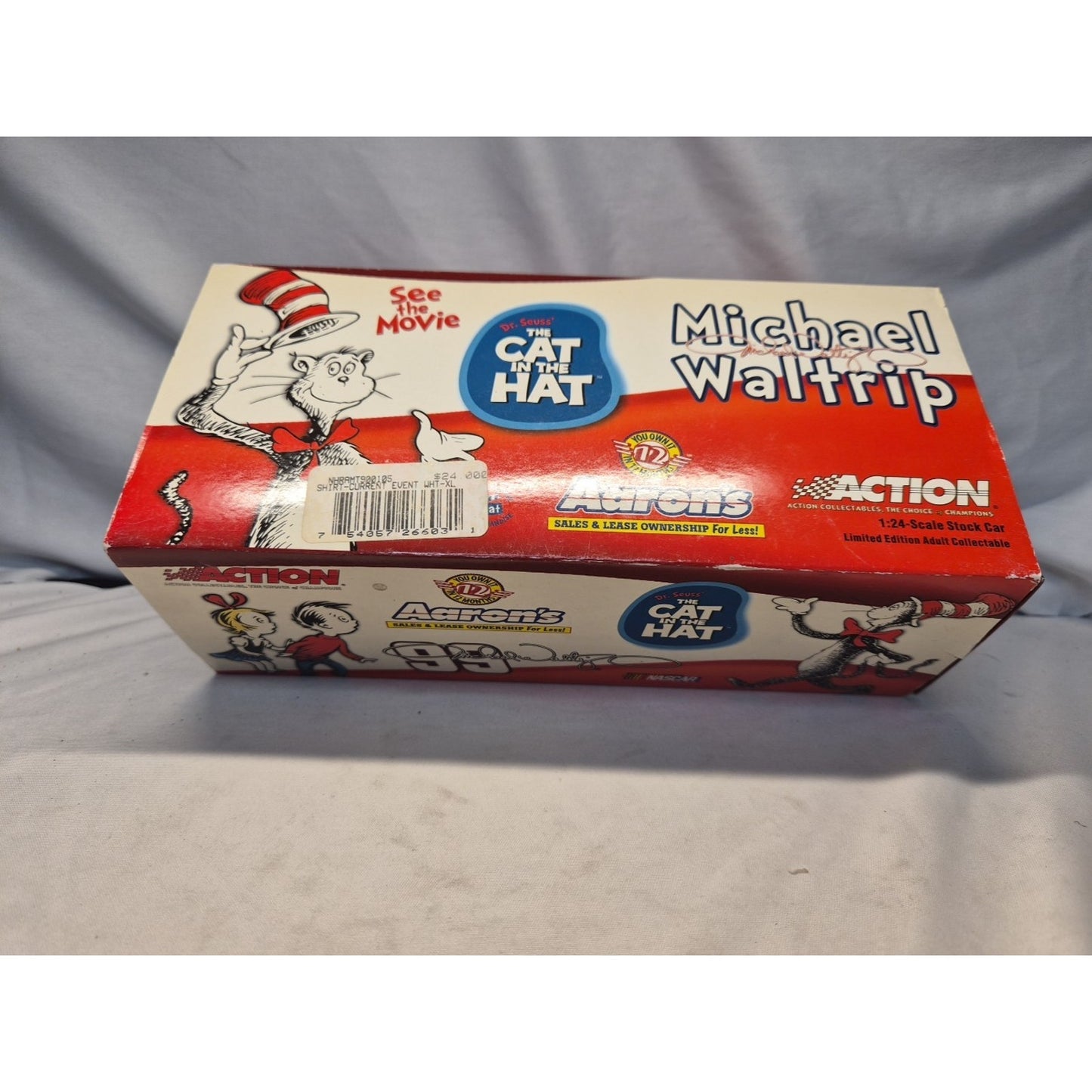 Action NASCAR- M. WALTRIP- 2003 MONTE CARLO #99 Cat In The Hat DIECAST 1:24
