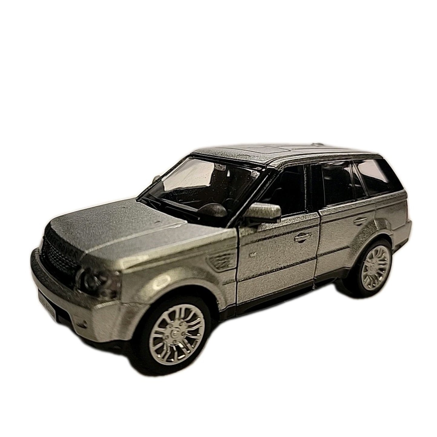 Uni-Fortune Toys 1:32 Silver Land Rover Range Rover Sport Diecast Metal