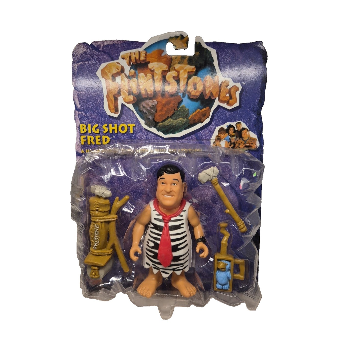 1993 Mattel Flintstones Movie Big Shot Fred John Goodman