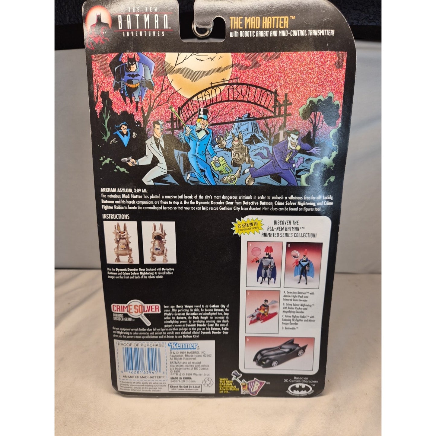 Kenner DC The New Batman Adventures The Mad Hatter Figure