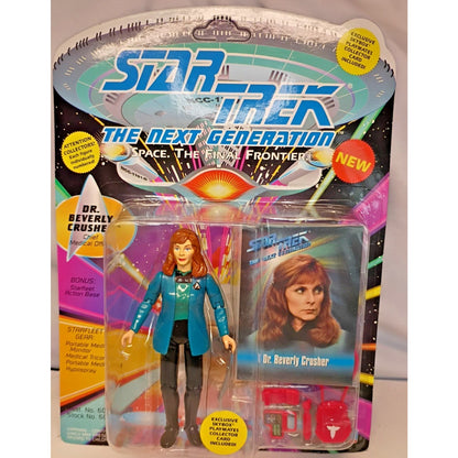 1993 Star Trek TNG Dr. Beverly Crusher Action Figure by Playmates MOC