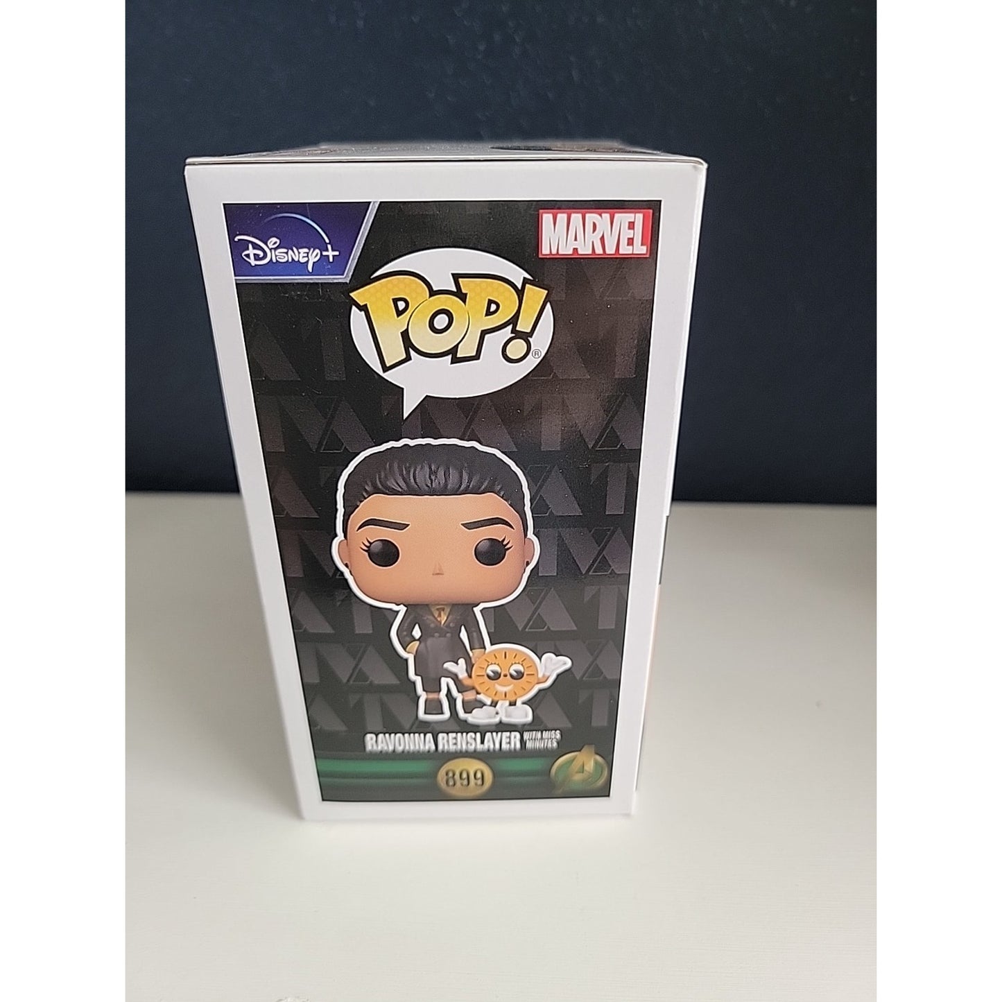 Funko POP! : Marvel Loki Vinyl Figure #899 : Ravonna Renslayer with Miss Minutes