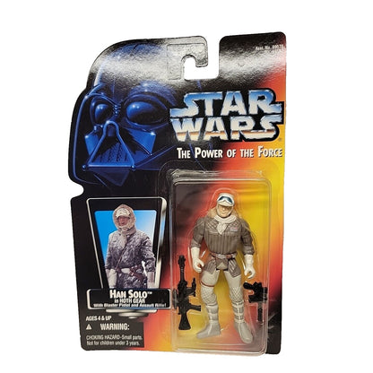 Star Wars, The Power of the Force, Han Solo in Hoth Gear Action Figure