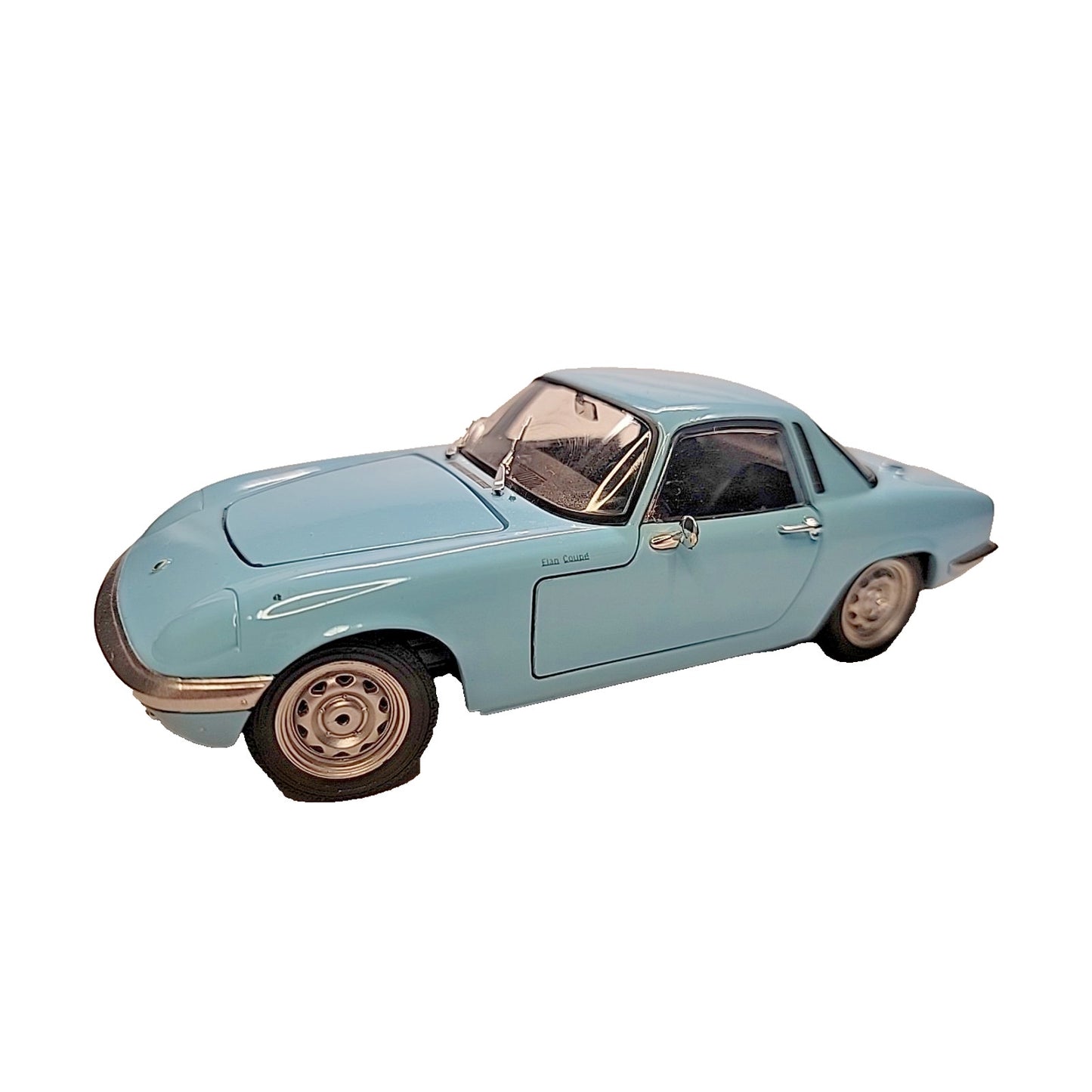 WELLY LOTUS ELAN S3 COUPE LIGHT BLUE 1/24 SCALE DIECAST