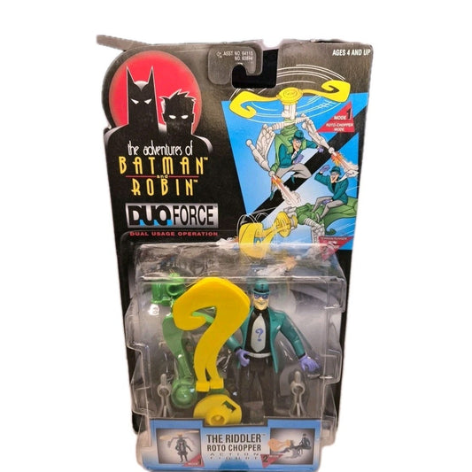 Kenner The Adventures of Batman and Robin Duo Force The Riddler Figure 1997