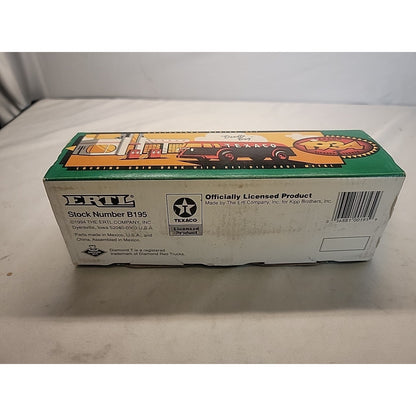 Ertl diecast Texaco #11 1934 Diamond-T tanker stock # B195 Coin Bank