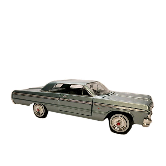 1964 Chevrolet Impala - Blue Diecast 1:24 Scale Model Car
