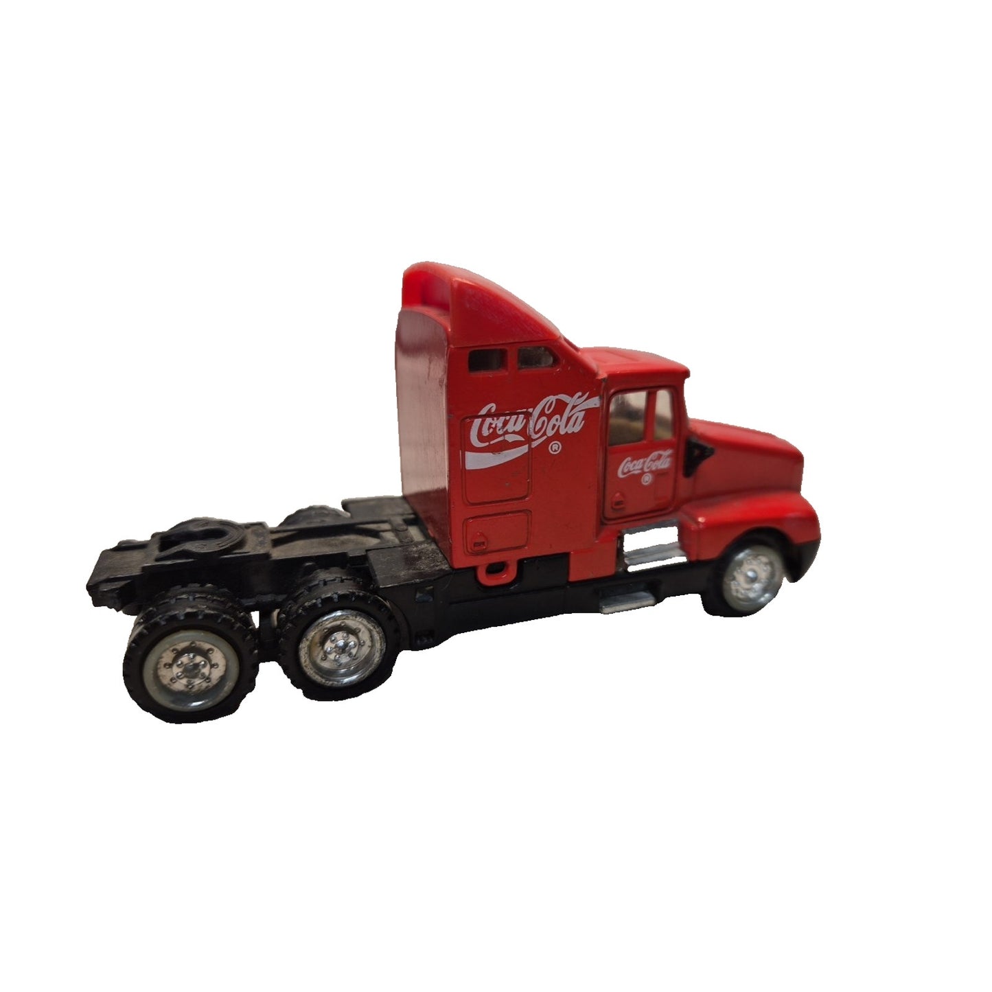 Vintage 1978 Coca-Cola Perterbilt Semi Red Diecast Truck *Only no trailer Dmgd*