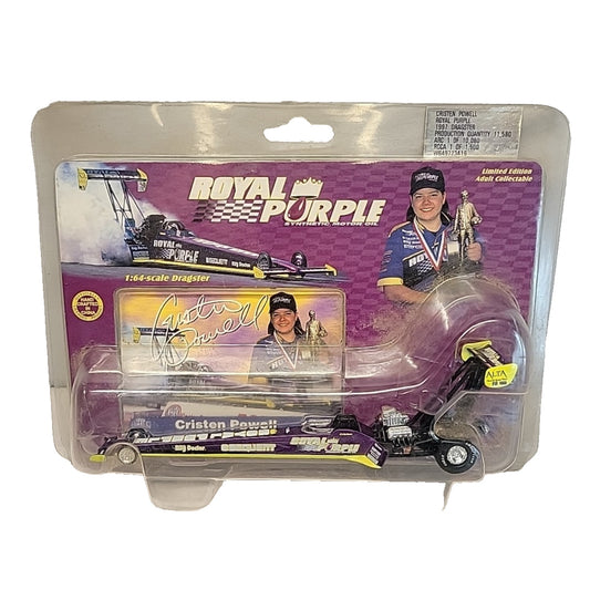 1997 Cristen Powell Royal Purple 1:64 scale dragster
