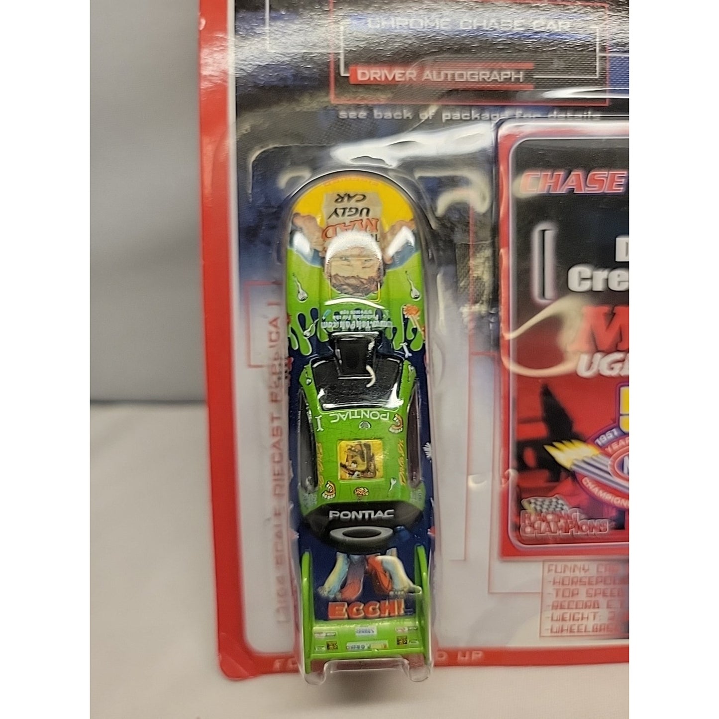 2001 Racing Champions Chase the Race Dale Creasy Jr NHRA Mad Ugly Car