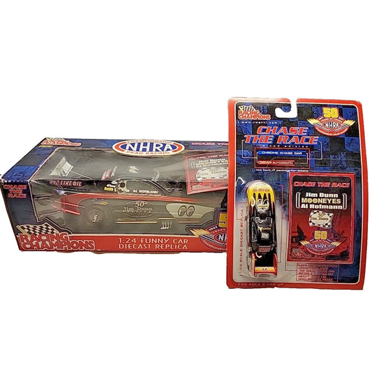 Racing Champions Jim Dunn Racing NHRA 50th Anniversary Diecast Funny Car 1:24SET