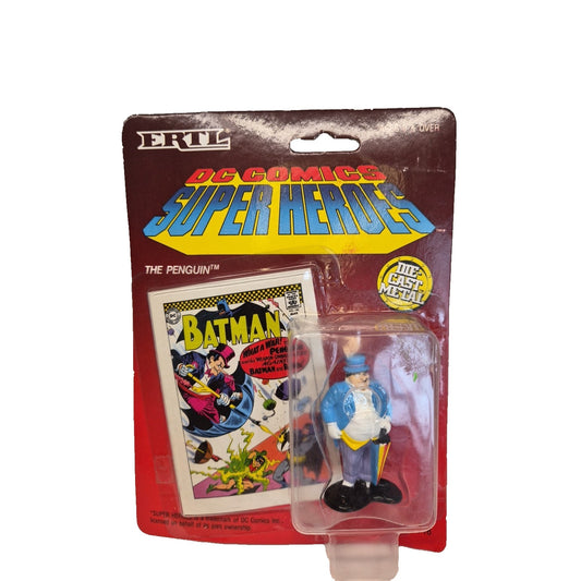DC Comics Super Heroes The Penguin Ertl Die Cast Metal Figure
