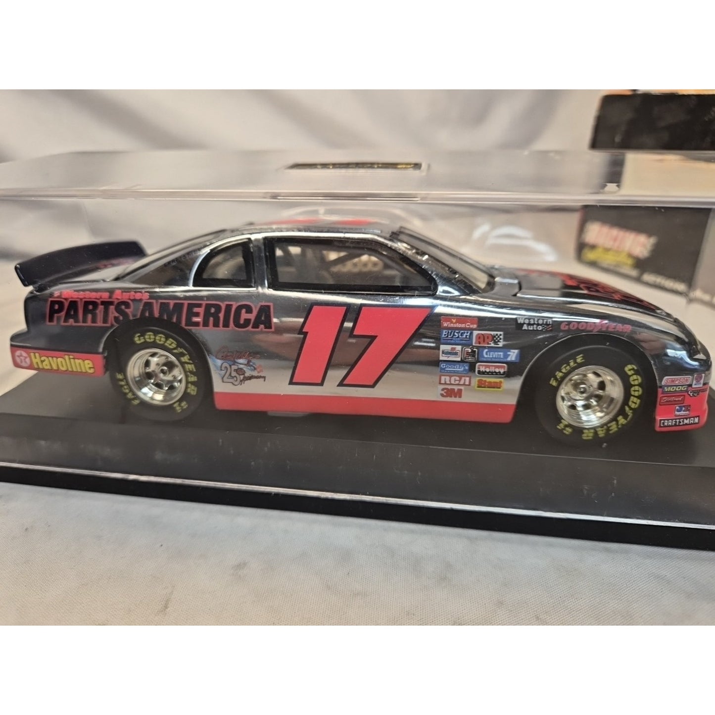 Action 1997 Darrell Waltrip Parts America CHROME 1/64 Monte Carlo