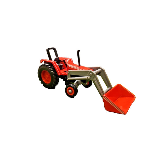 Maisto TONKA Farm TRACTOR Red / grey w/ Bucket