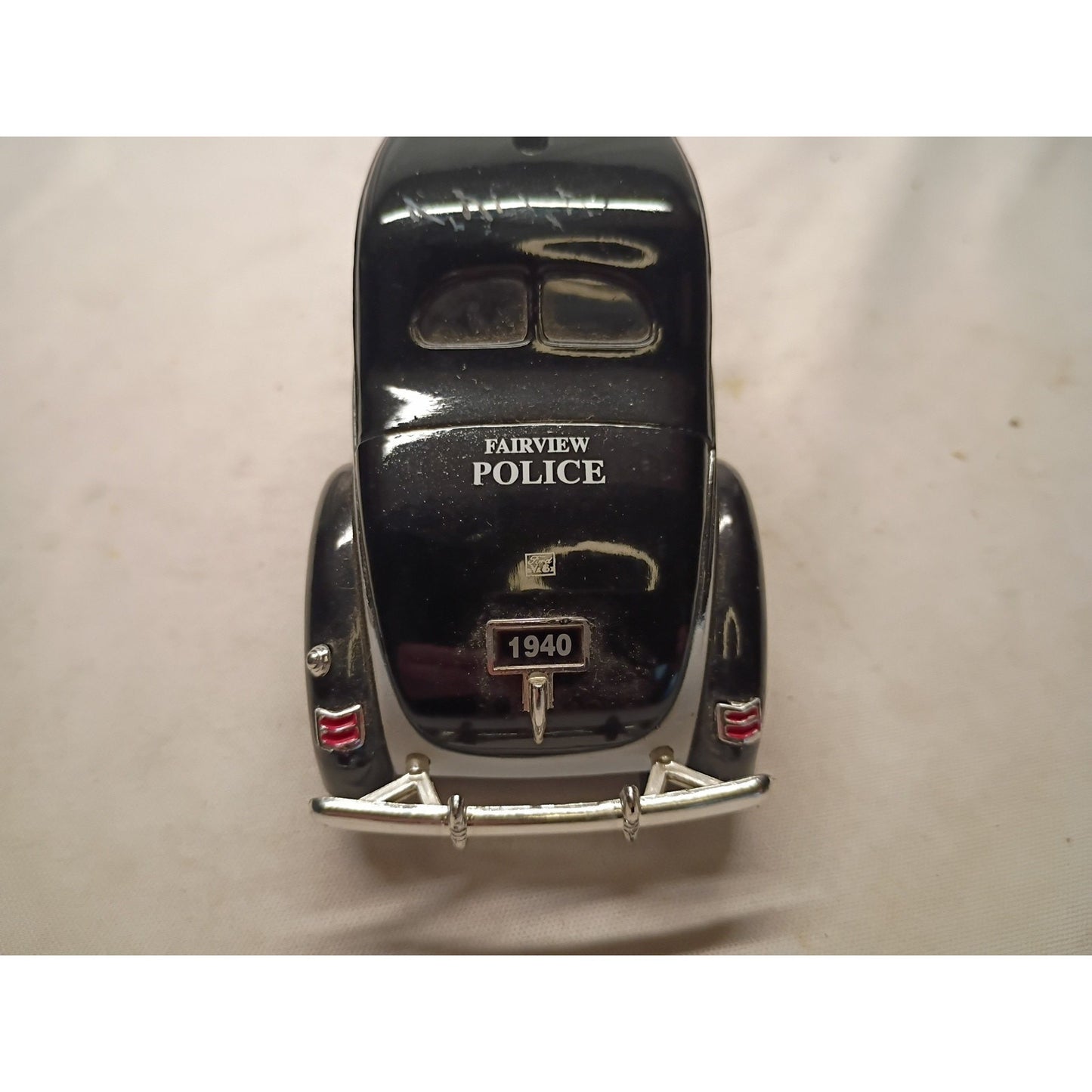 1940 Police Car, Town of Fairview Police Department, 1/32 Diecast w/ badge