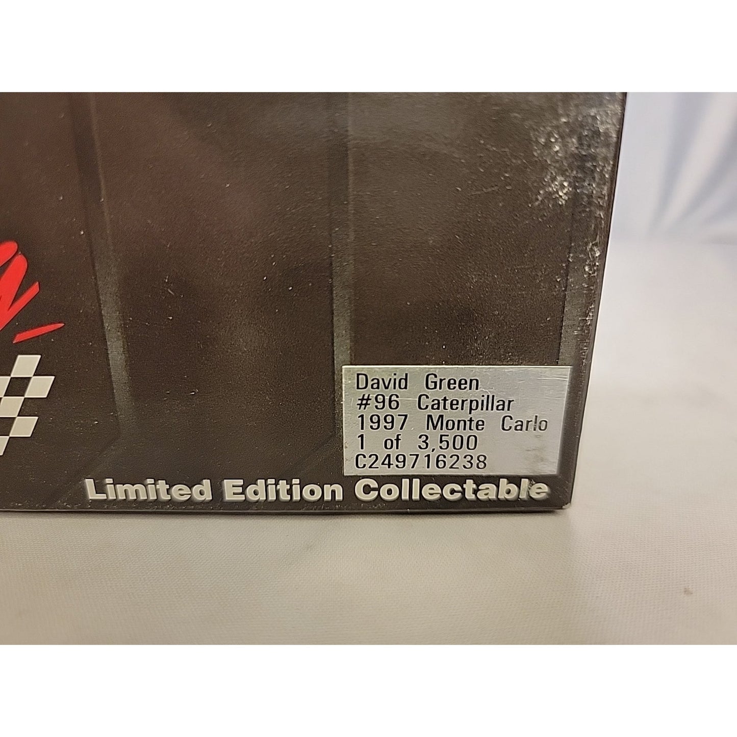 Action David GREEN 1997 Caterpillar 96 Monte Carlo 1:24 NASCAR DieCast