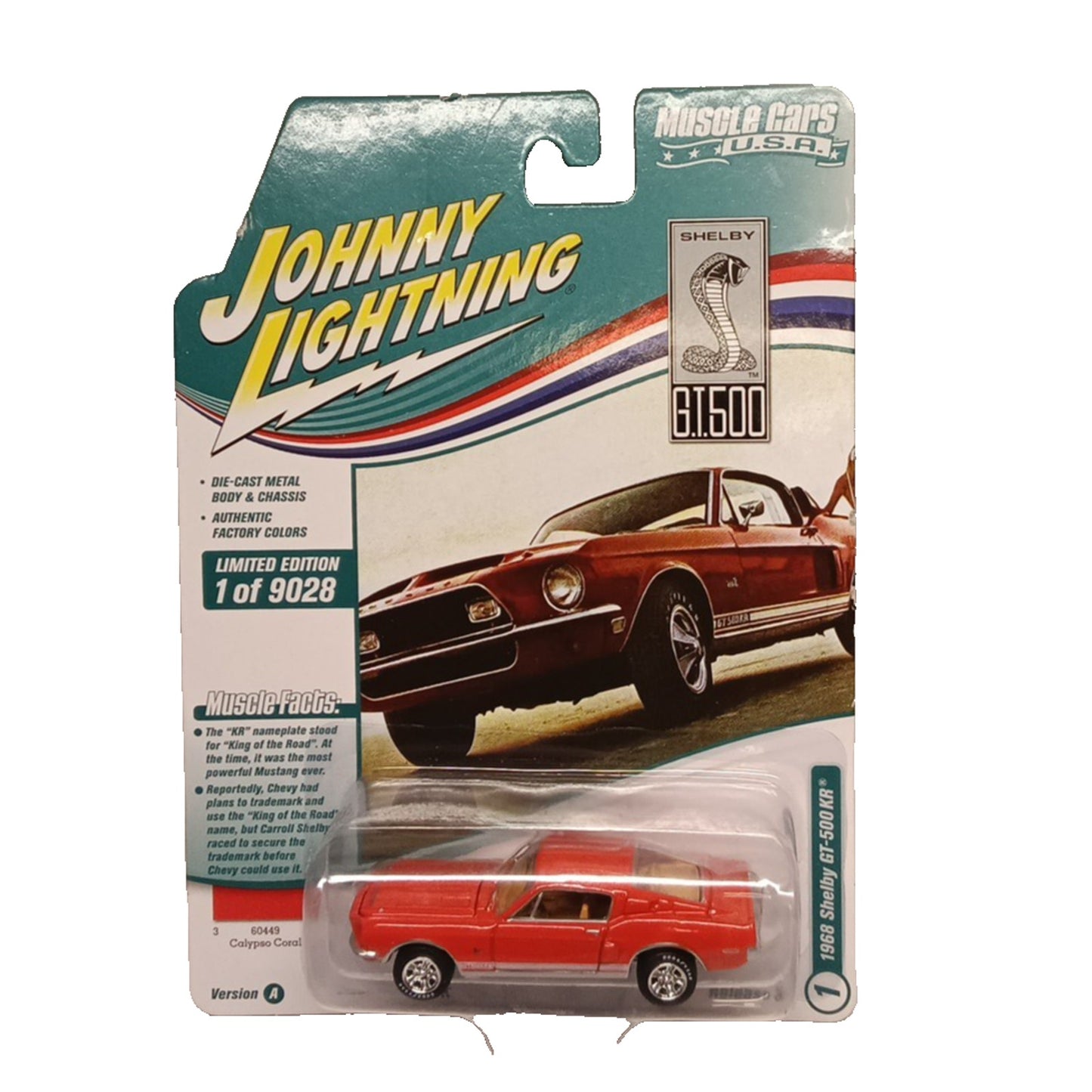 Johnny Lightning JLSP172A 1:64 1968 Shelby GT500
