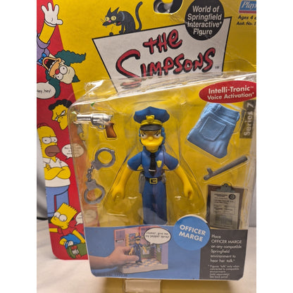 The Simpsons Officer Marge Series 7 World Of Springfield Action Figure