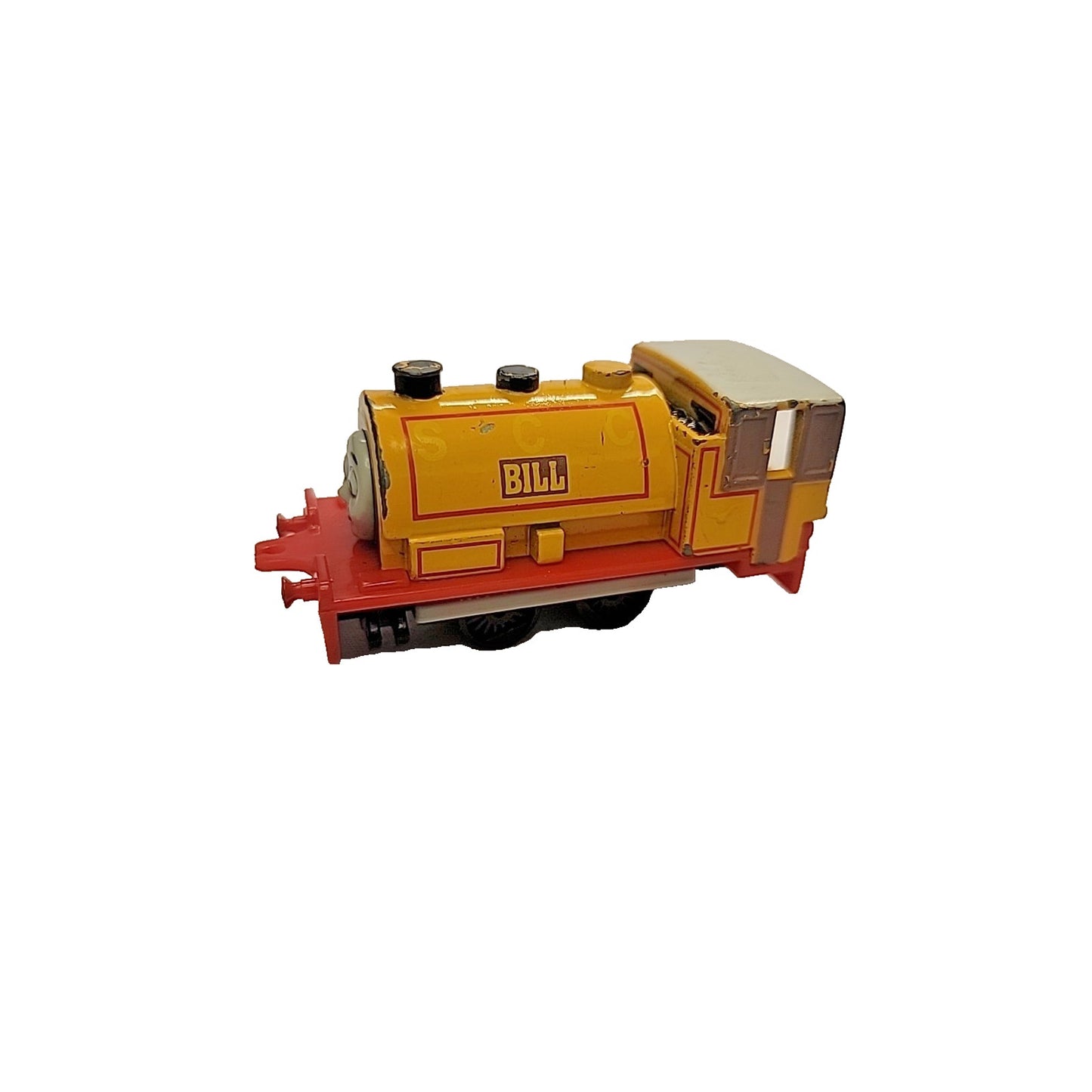 VTG 1991 ERTL Thomas the Tank Engine and Friends BILL Die Cast Train Car Yellow