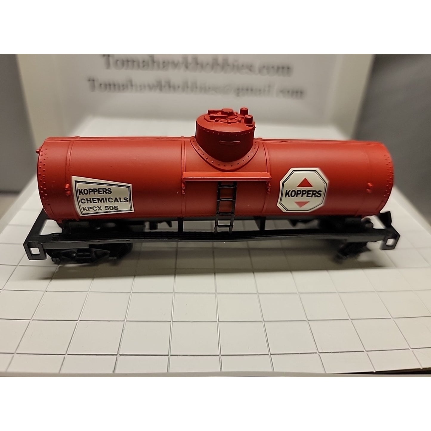 Kippers Red Chemical Kpcx 508 Tanker Cargo Cart Life- Like