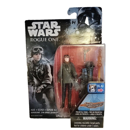 Hasbro Star Wars Rogue One Sergeant Jyn Erso 3.75 inch Action Figure New