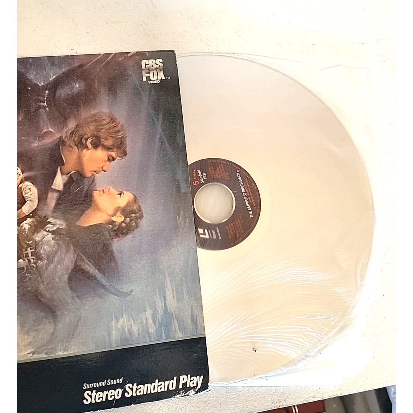 Star Wars Empire Strikes Back LASERDISC vintage rare