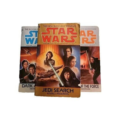 Star Wars Paperbacks THE JEDI ACADEMY TRILOGY books 1-3 by Kevin J. Anderson