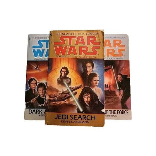 Star Wars Paperbacks THE JEDI ACADEMY TRILOGY books 1-3 by Kevin J. Anderson