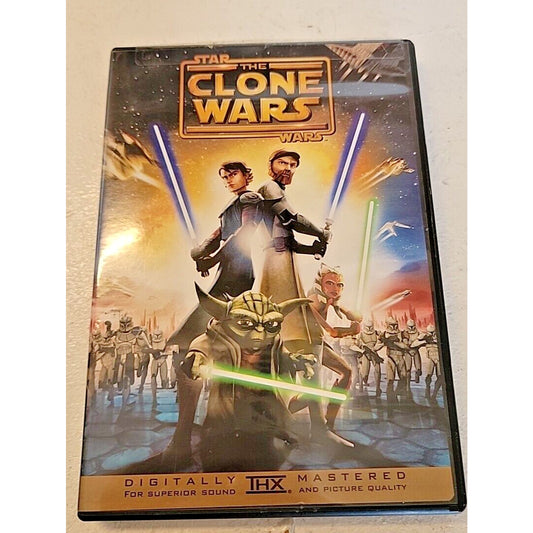 Star Wars: The Clone Wars Widescreen Edition DVD Used