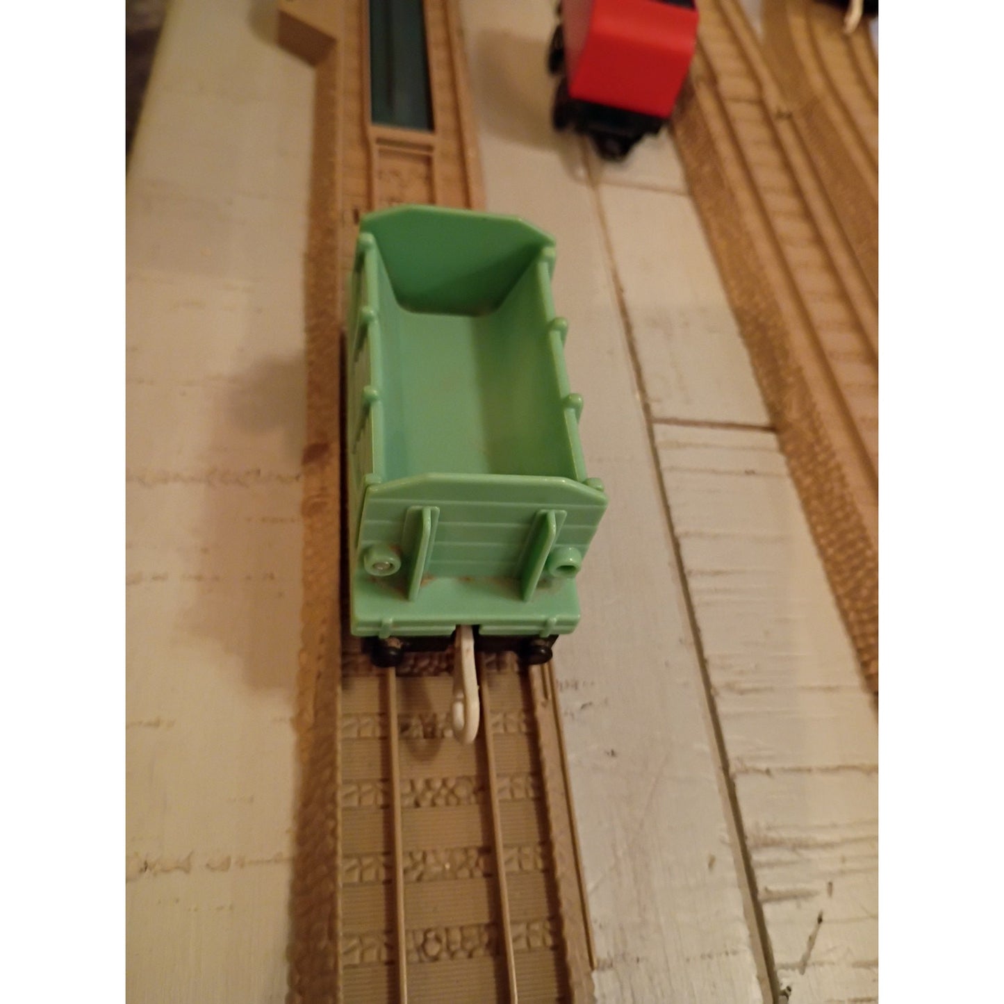 Vintage Ertl Thomas The Tank Engine Track Master Dump Car Teal Color
