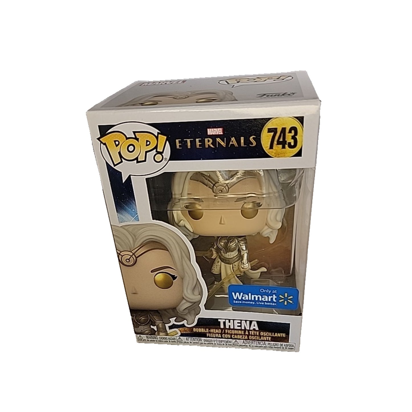 Funko Pop Thena Marvel Eternals Walmart Exclusive #743 2021