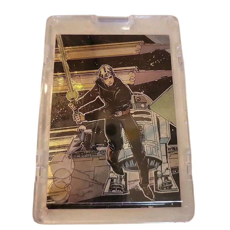 1993 Topps Star Wars Galaxy - Luke Skywalker 3/6 *ETCHED FOIL*