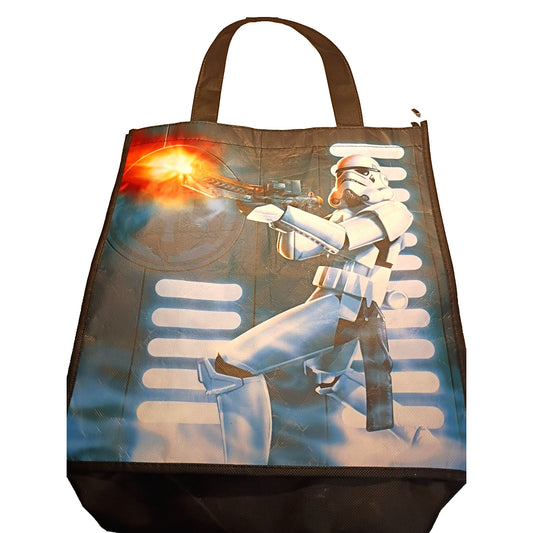 STAR WARS Storm Trooper Reusable Tote Bag 15.5” X 13.5” X 6.5”