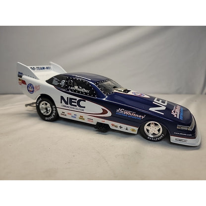 GARY DENSHAM AUTOGRAPHED ACTION RACING 1996 NEC FUNNY CAR 1:24