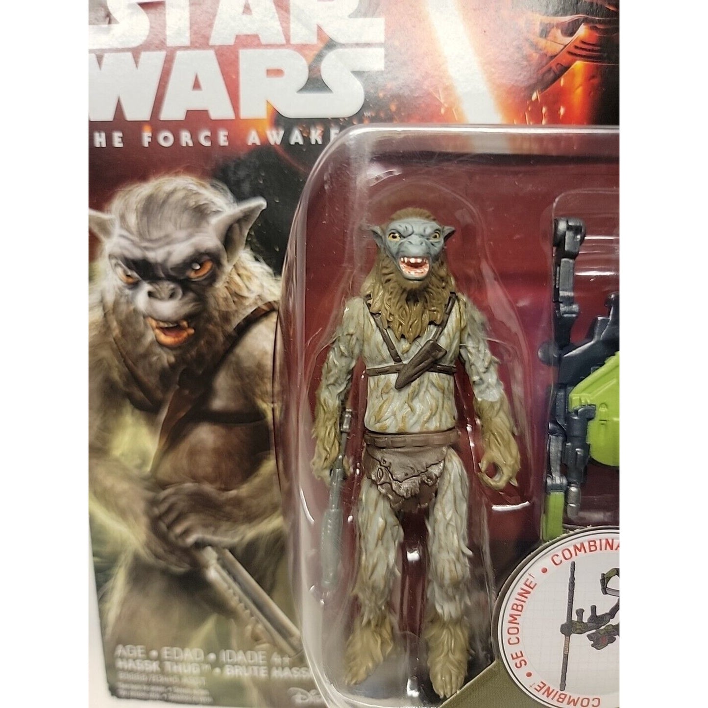 Hasbro Star Wars The Force Awakens Hassk Thug 3.75" Action Figure