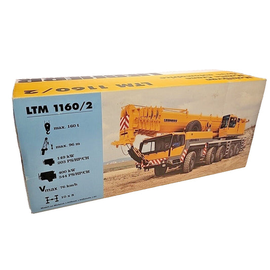 CONRAD MODELS 1:50 SCALE 2090 LIEBHERR LTM 1160/2 MOBILE CRANE