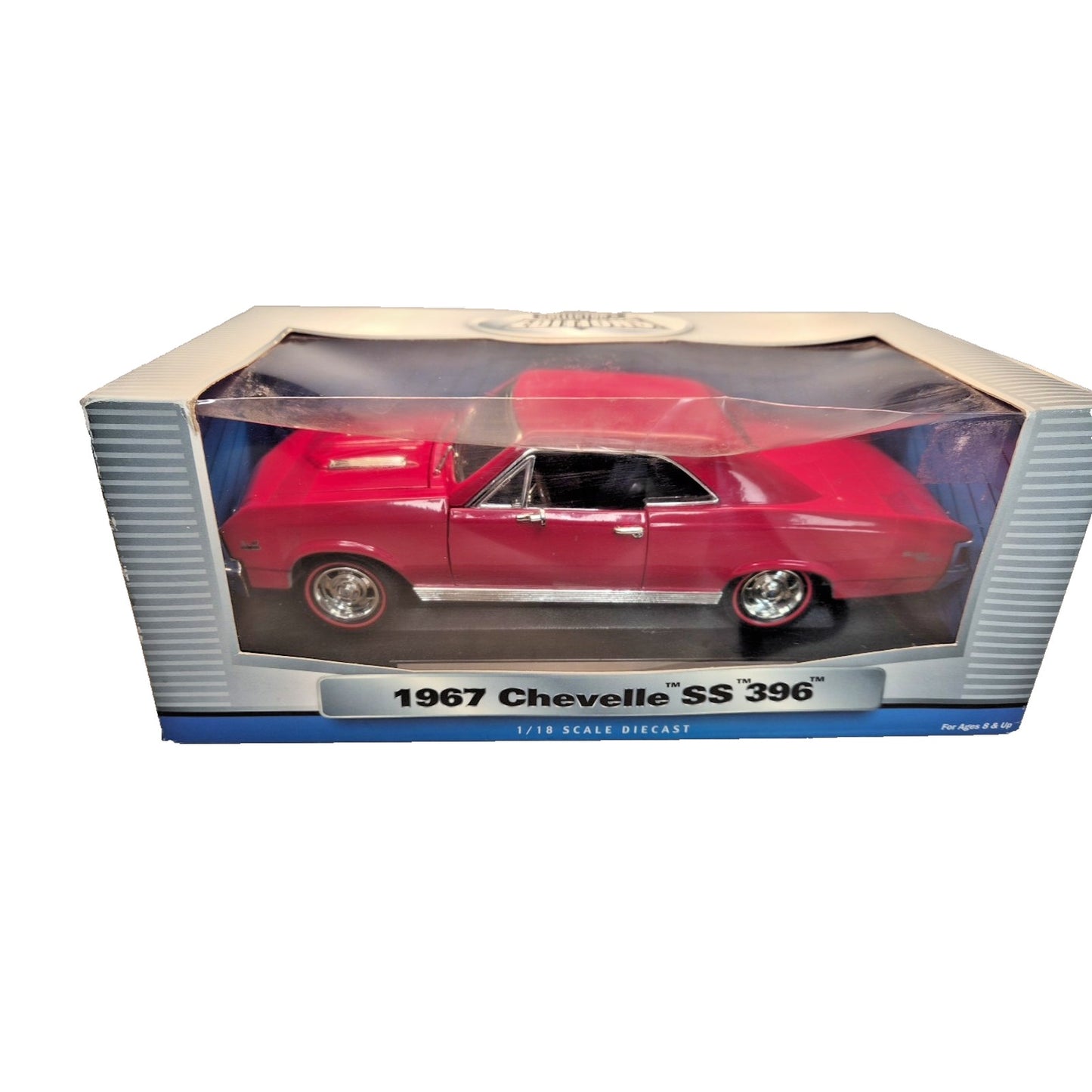 CHEVROLET 1967 CHEVELLE SS396 MOTOR MAX RED 1/18 EDITION