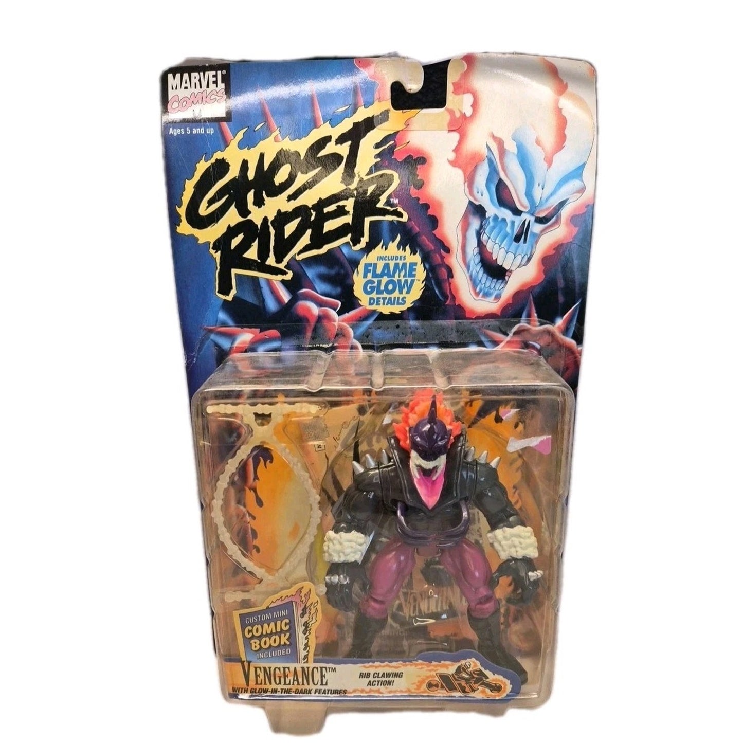 Marvel Ghost Rider VENGEANCE Action Figure Toy Biz Vintage 1995