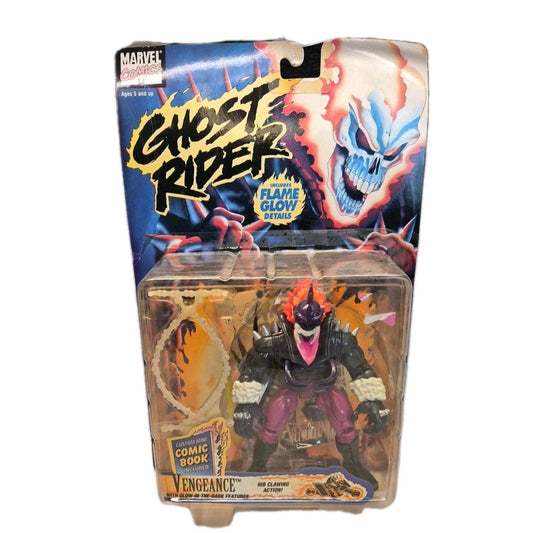 Marvel Ghost Rider VENGEANCE Action Figure Toy Biz Vintage 1995