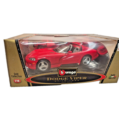 Burago Dodge Viper 1992 RT/10 1:18 Scale Die Cast