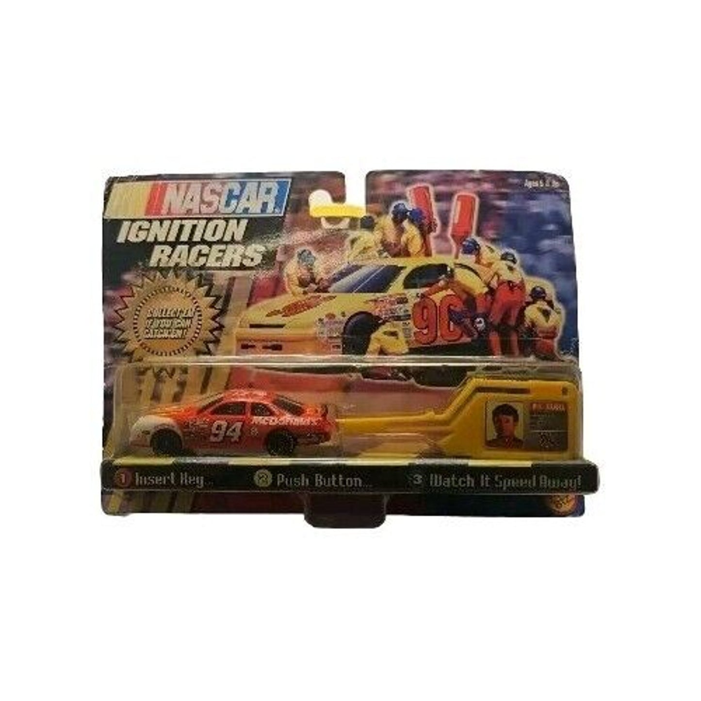 Nascar Ignition Racers Toy Biz Diecast 1997 Dale Jarrett #88