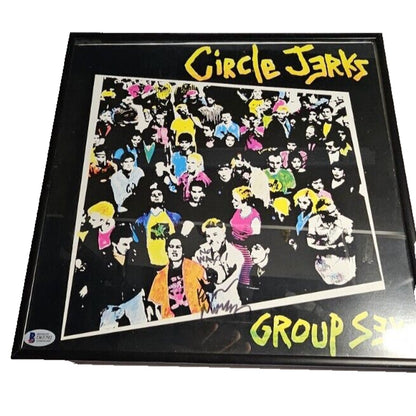 Keith Morris Signed Circle Jerks Group Sex Vinyl Record Album "NO WAY!"