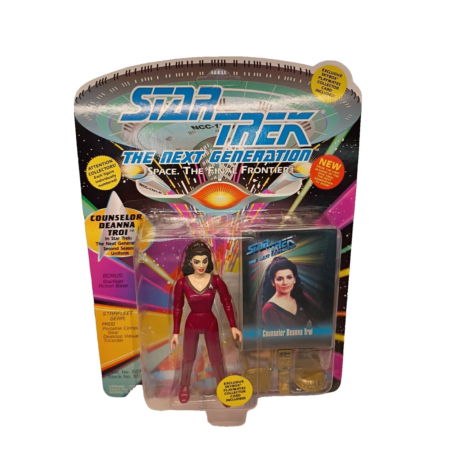 Star Trek TNG Deanna Troi Playmates Toys