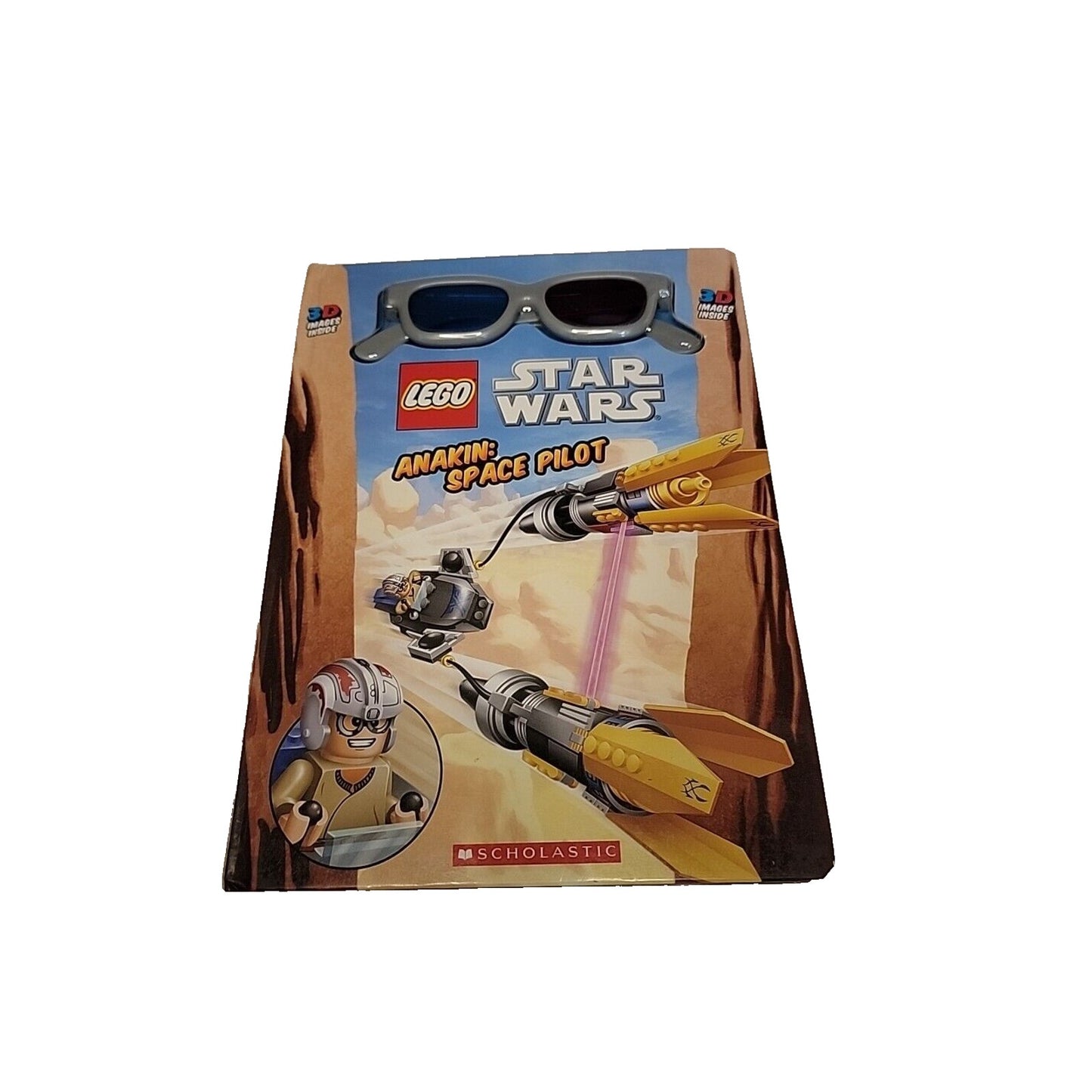 LEGO Star Wars Anakin: Space Pilot Board Book 3D Glasses