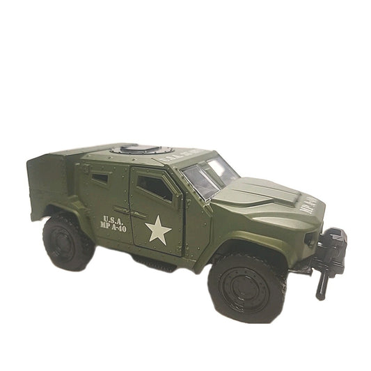 JFL Enterprises Diecast Army Vehicle USA 33 4872 Military Jeep Truck Humvee