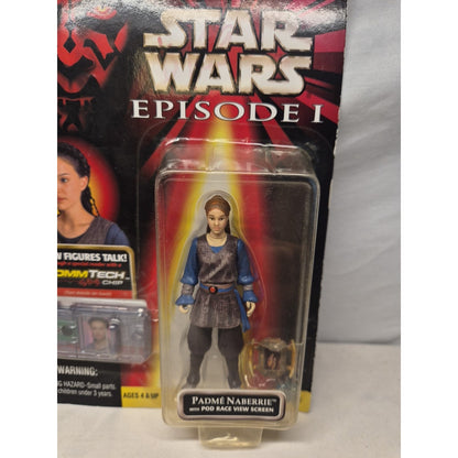 Star Wars Episode 1 Padme Naberrie Action Figure With CommTech Chip 1998