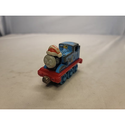 Diecast Winter Thomas, Santa Thomas for Thomas & Friends Take N Play Take Along
