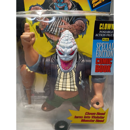 Mcfarlane Toys Special Edition Spawn Series 1 Clown Head Posable Action Figure