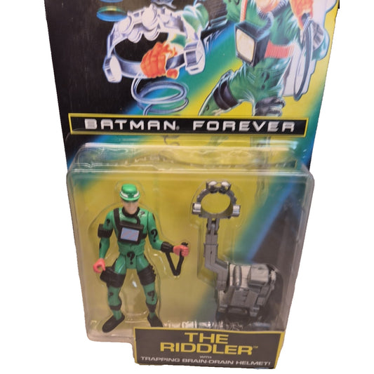 Batman Forever The Riddler with Trapping Brain-Drain Helmet