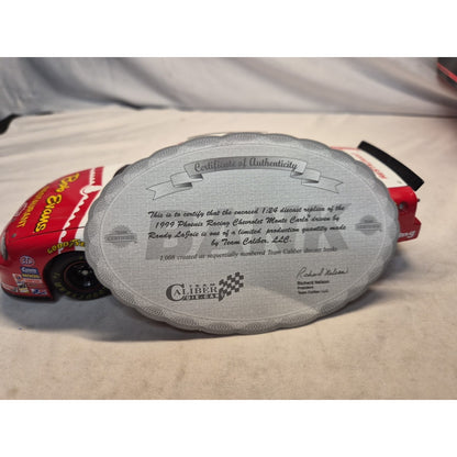 Team Caliber 1:24 Scale Randy Lajoie 1999 Bob Evans Chevy Monte Carlo, Signed